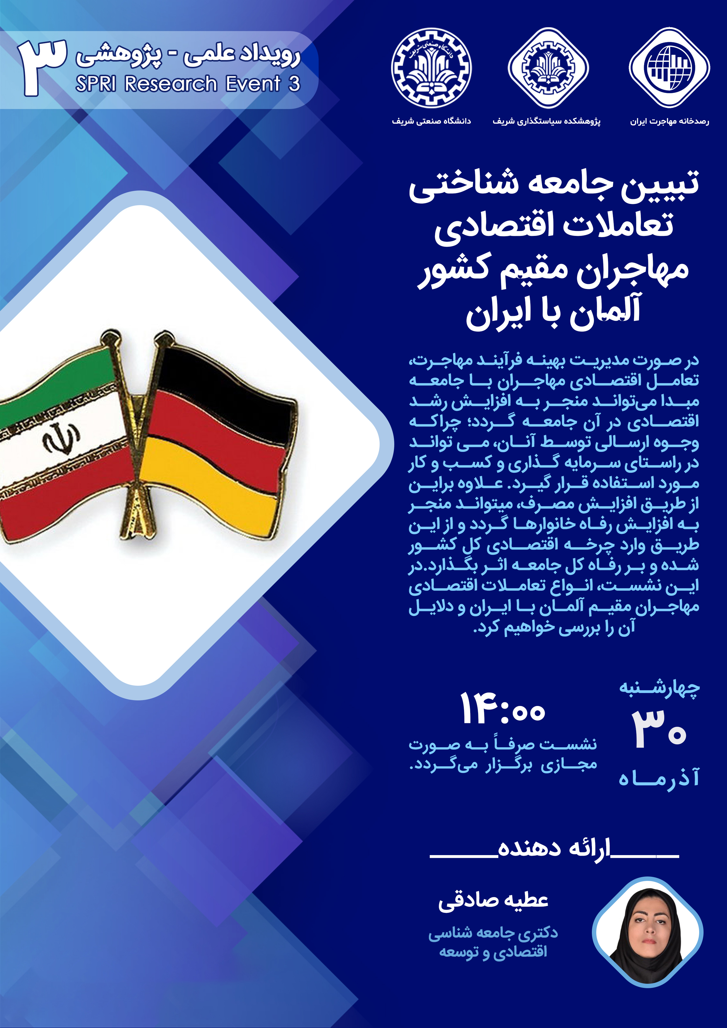 تبیین جامعه شناختی تعاملات اقتصادی مهاجران مقیم کشور آلمان با ایران