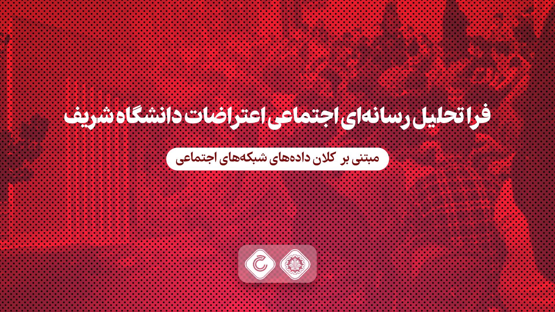 معرفی گزارش فراتحلیل بازتاب اعترضات دانشگاه شریف در رسانه‌های اجتماعی